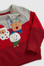 
                        
                          Load image into Gallery viewer, Mothercare Festive Bauble Knitted Jumper
                        
                      