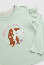 
                        
                          Load image into Gallery viewer, Mothercare Green Horse Long-Sleeved T-Shirt
                        
                      