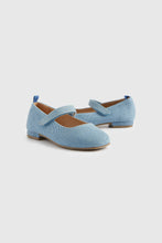 
                        
                          Load image into Gallery viewer, Mothercare Denim Ballerina Shoes
                        
                      