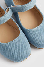 
                        
                          Load image into Gallery viewer, Mothercare Denim Ballerina Shoes
                        
                      