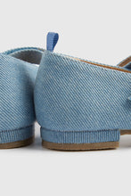 
                        
                          Load image into Gallery viewer, Mothercare Denim Ballerina Shoes
                        
                      