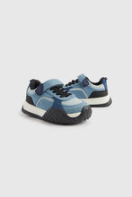 
                        
                          Load image into Gallery viewer, Mothercare Blue Denim Trainers
                        
                      