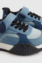 
                        
                          Load image into Gallery viewer, Mothercare Blue Denim Trainers
                        
                      