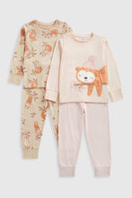 
                        
                          Load image into Gallery viewer, Mothercare Sloth Pyjamas - 2 Pack
                        
                      