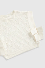 
                        
                          Load image into Gallery viewer, Mothercare Cream Knitted Tank Top
                        
                      