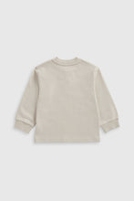 
                        
                          Load image into Gallery viewer, Mothercare Cream Bubble Henley T-Shirt
                        
                      