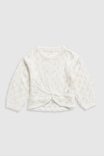 
                        
                          將圖片載入圖庫檢視器 Mothercare Cream Pointelle Jumper
                        
                      