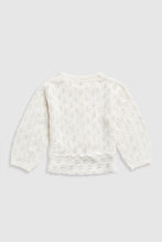 
                        
                          將圖片載入圖庫檢視器 Mothercare Cream Pointelle Jumper
                        
                      