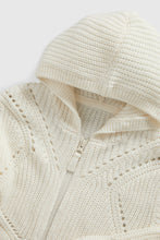 
                        
                          將圖片載入圖庫檢視器 Mothercare Oatmeal Knitted Zip-Up Hoodie
                        
                      