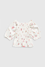 
                        
                          Load image into Gallery viewer, Mothercare Floral Woven Blouse
                        
                      