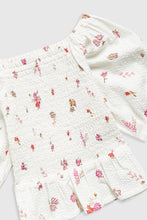 
                        
                          Load image into Gallery viewer, Mothercare Floral Woven Blouse
                        
                      