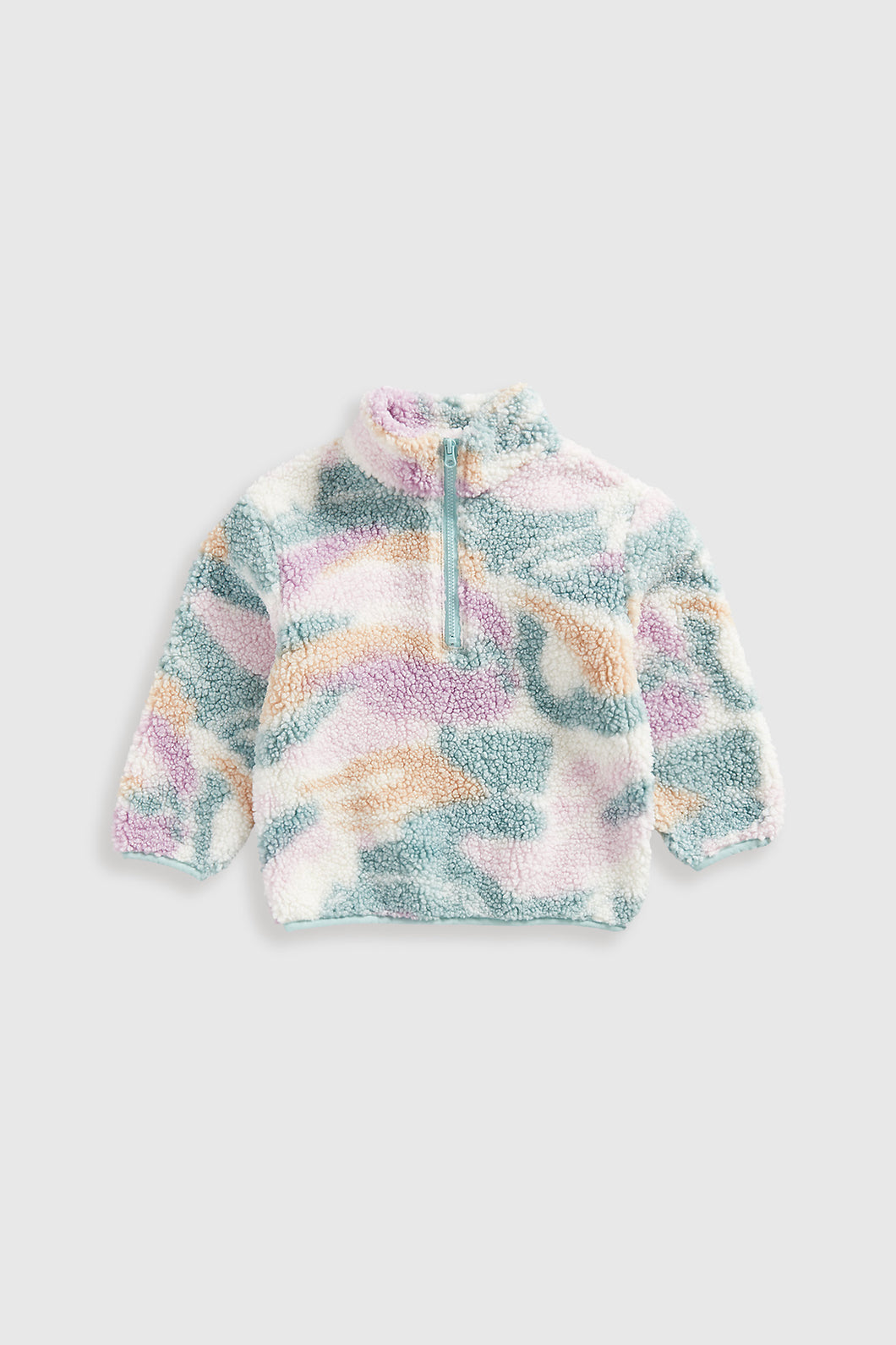 Mothercare Cream Printed Borg Fleece