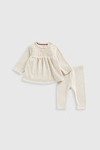 
                        
                          將圖片載入圖庫檢視器 Mothercare Beige Rib Top and Leggings Set
                        
                      