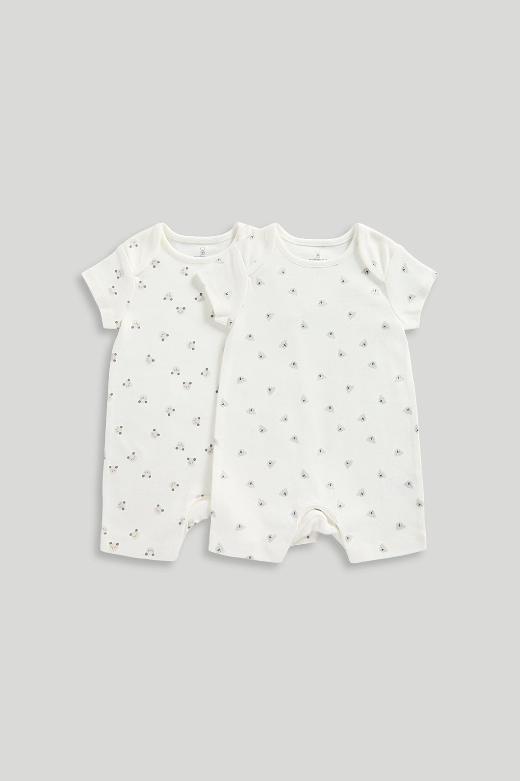 Mothercare Animal Rompers - 2 Pack