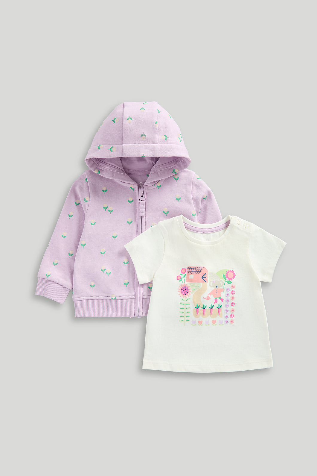 Mothercare T-Shirt and Hoodie Set