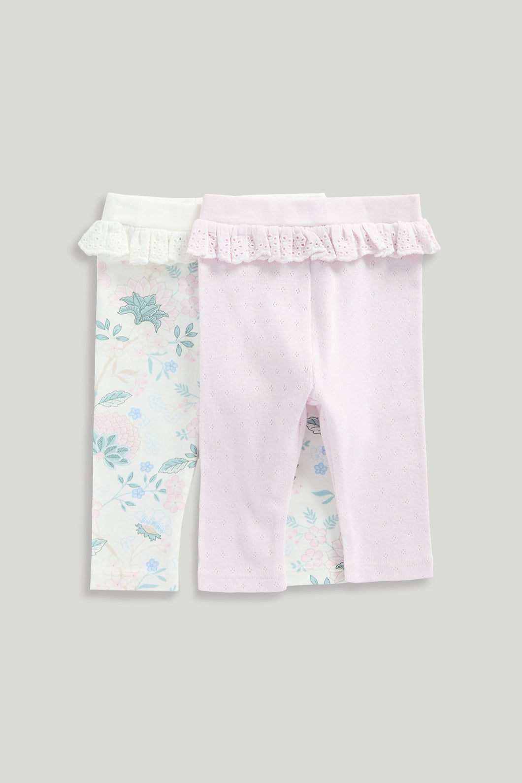 Mothercare Spring Blossom Leggings - 2 Pack