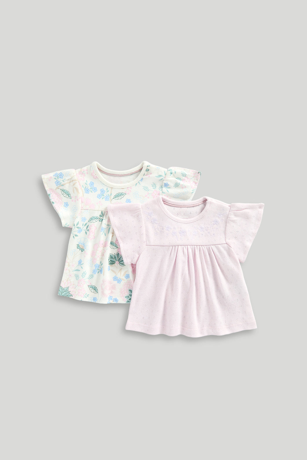 Mothercare Blossom T-Shirts - 2 Pack