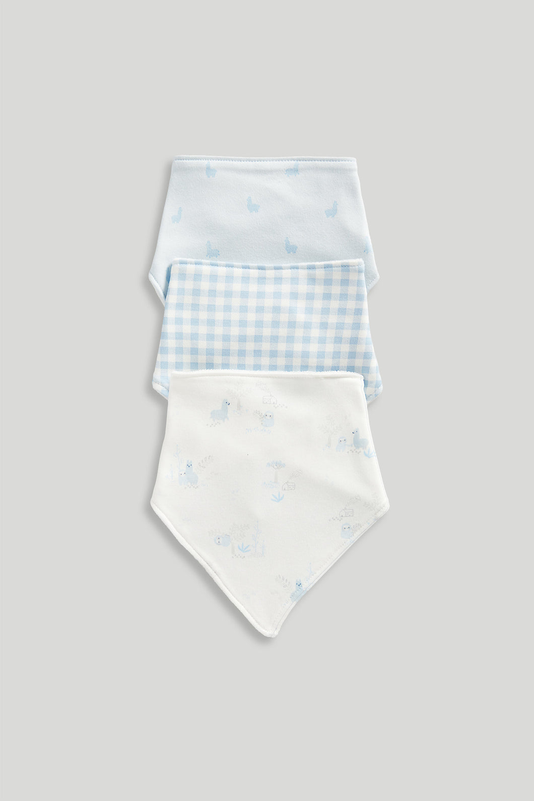 Mothercare My First Dribble Bibs - 3 Pack