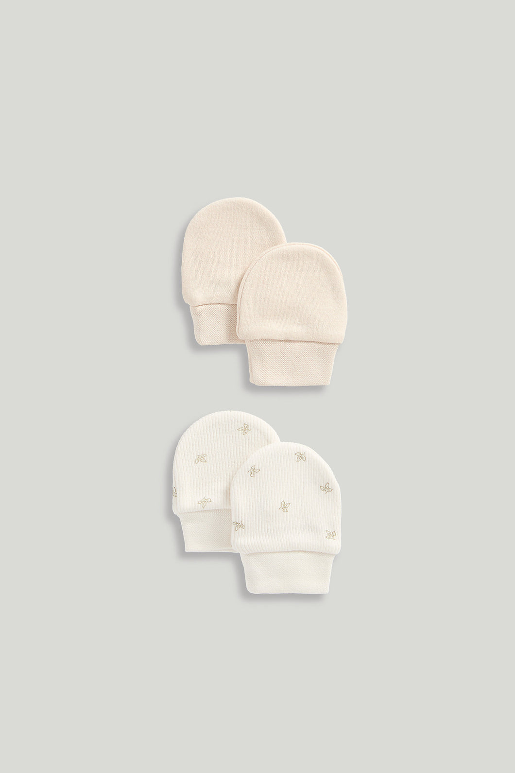 Mothercare My First Baby Mittens - 2 Pack