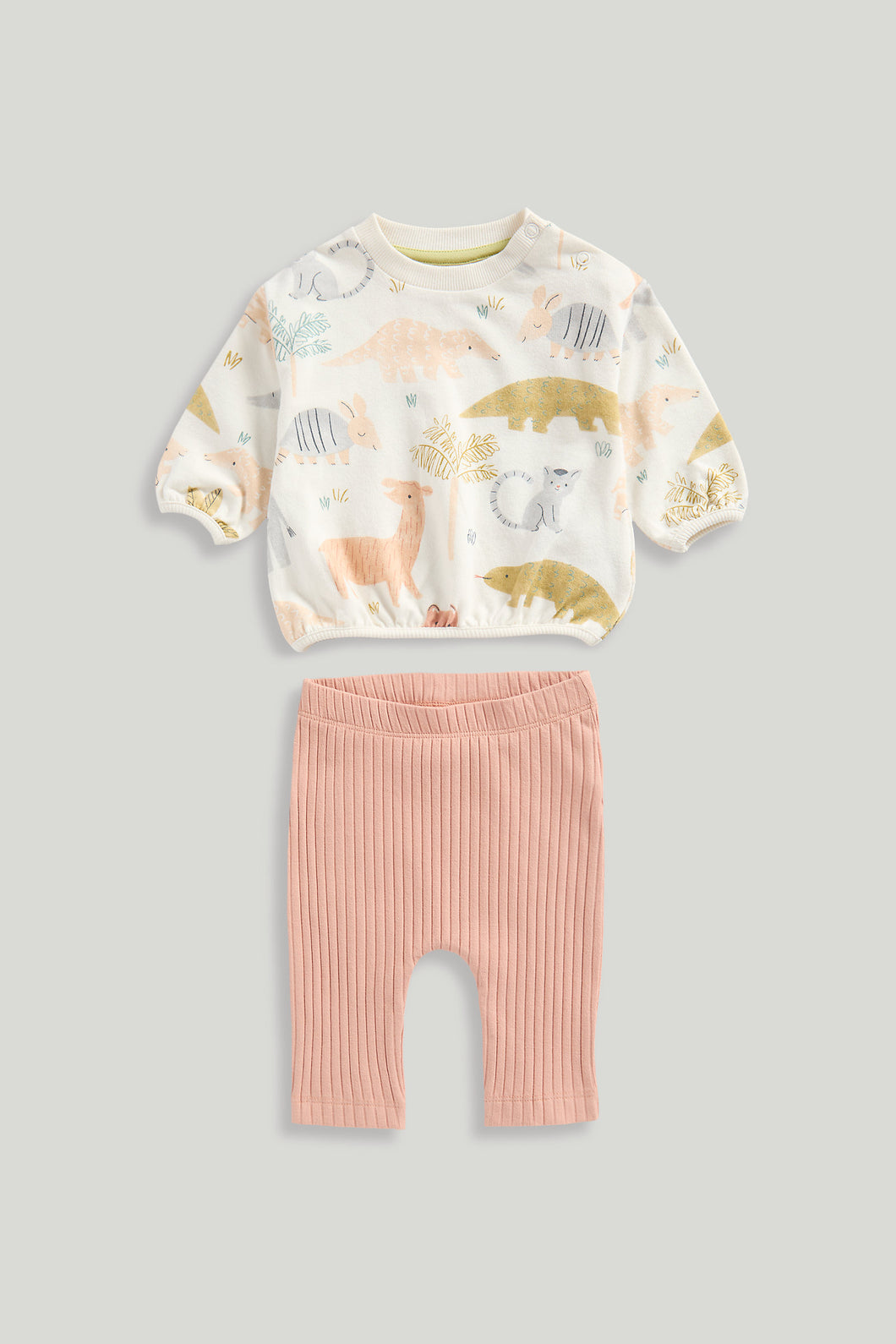 Mothercare Sweat Top and Ribbed Leggings Set