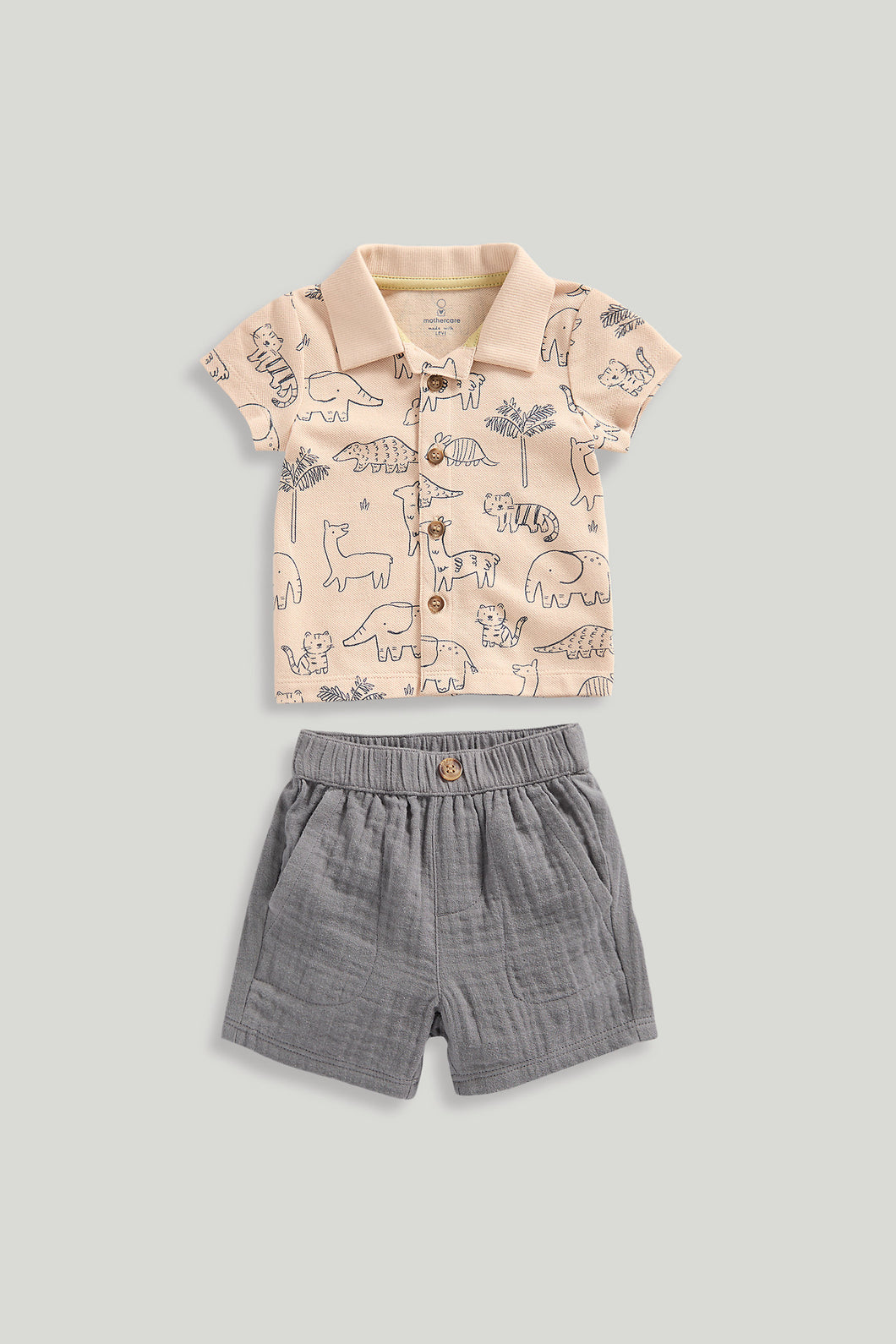 Mothercare Polo Shirt and Shorts Set