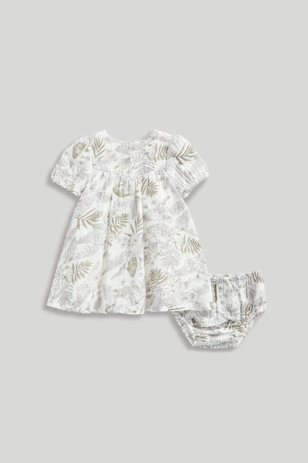 Mothercare Floral Occasion Dress and Knickers