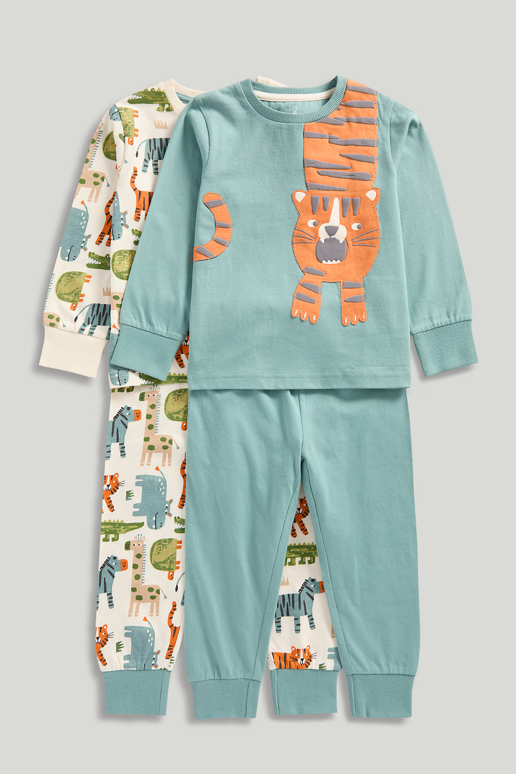 Mothercare Tiger Pyjamas - 2 Pack