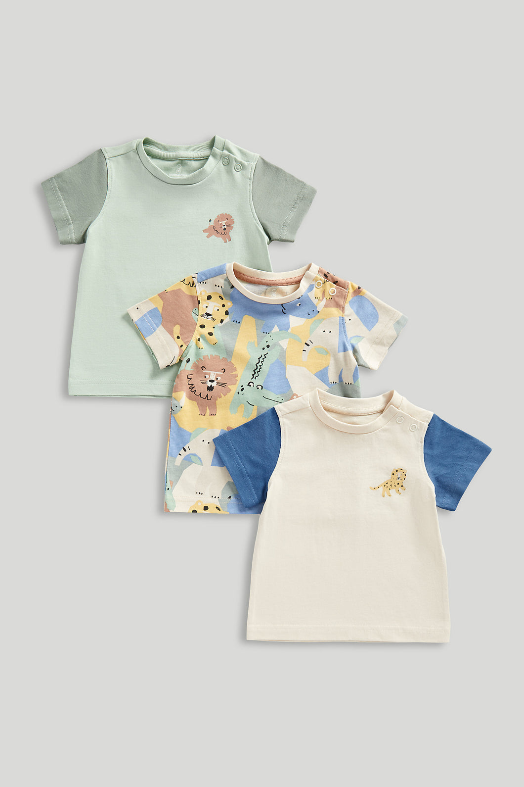 Mothercare Jungle T-Shirts - 3 Pack