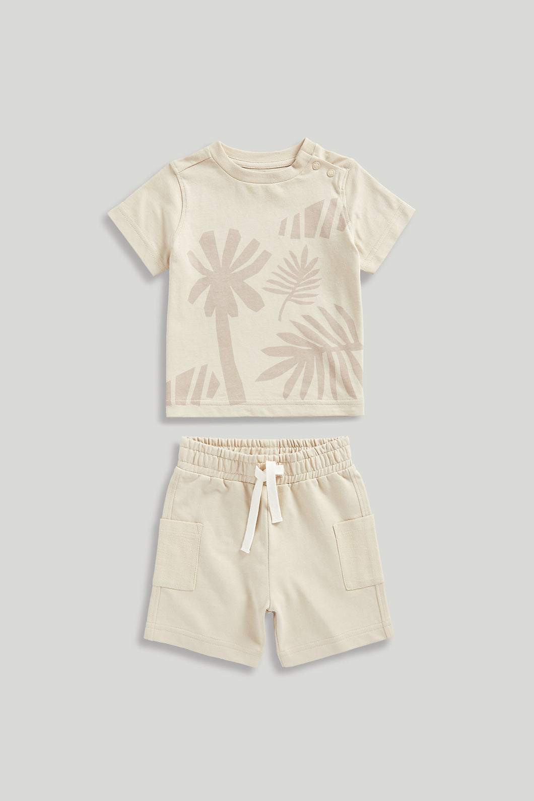 Mothercare Palm T-Shirt and Shorts Set