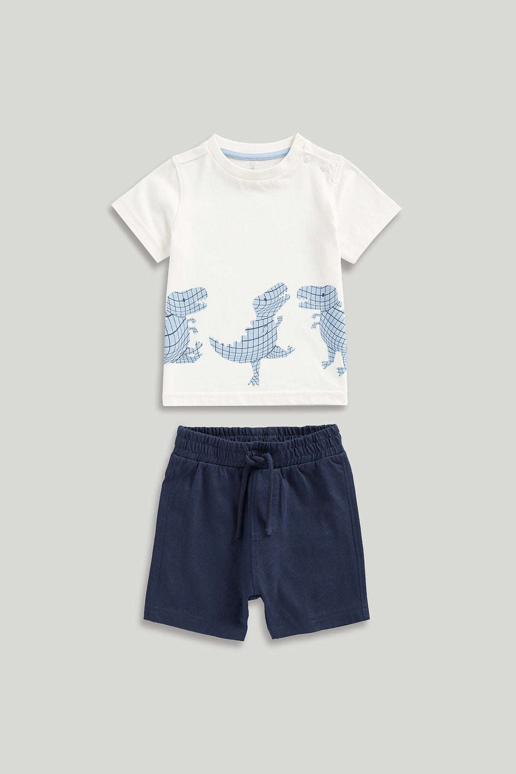 Mothercare Dinosaur Shorts and T-Shirt Set