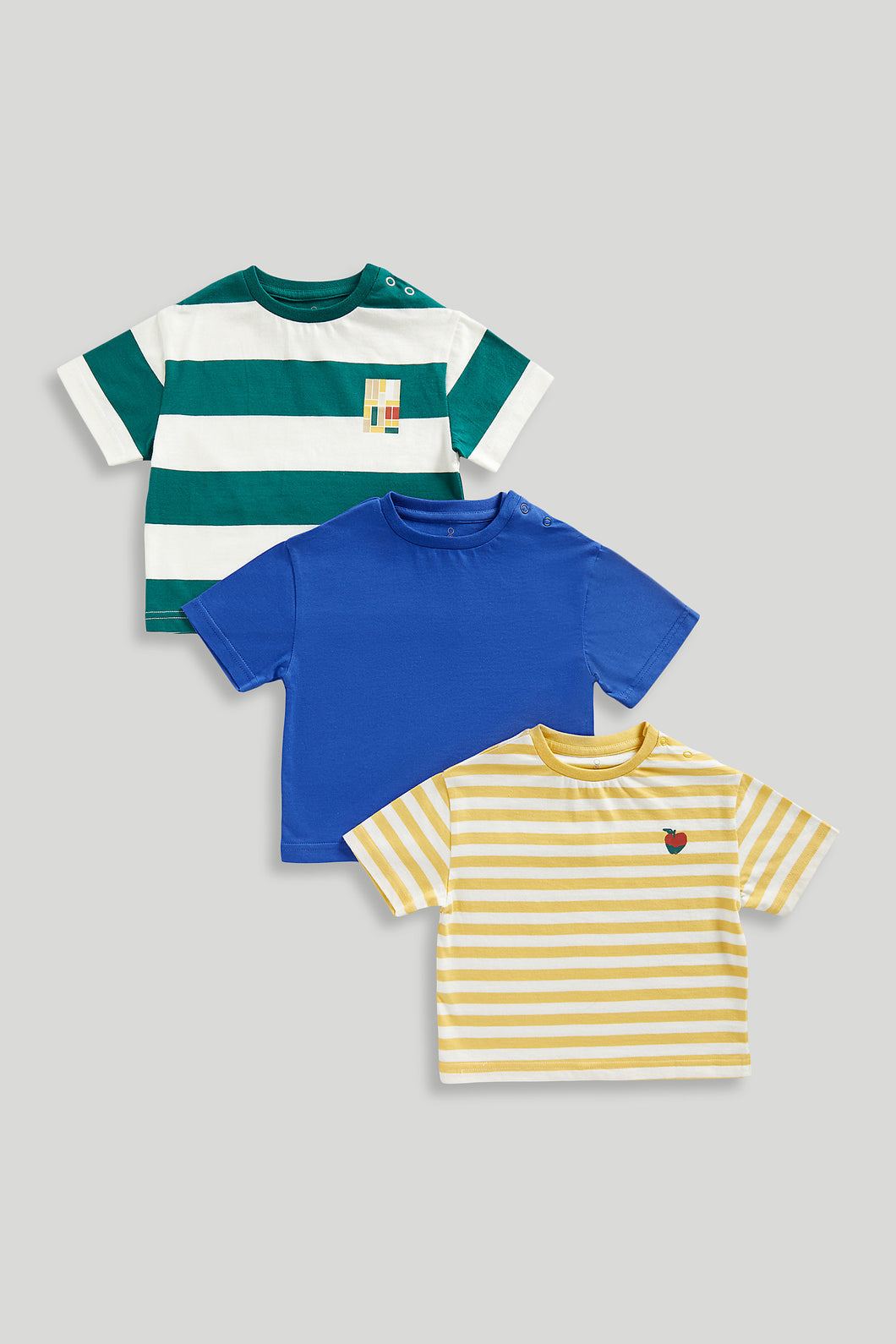 Mothercare Striped T-Shirt - 3 Pack