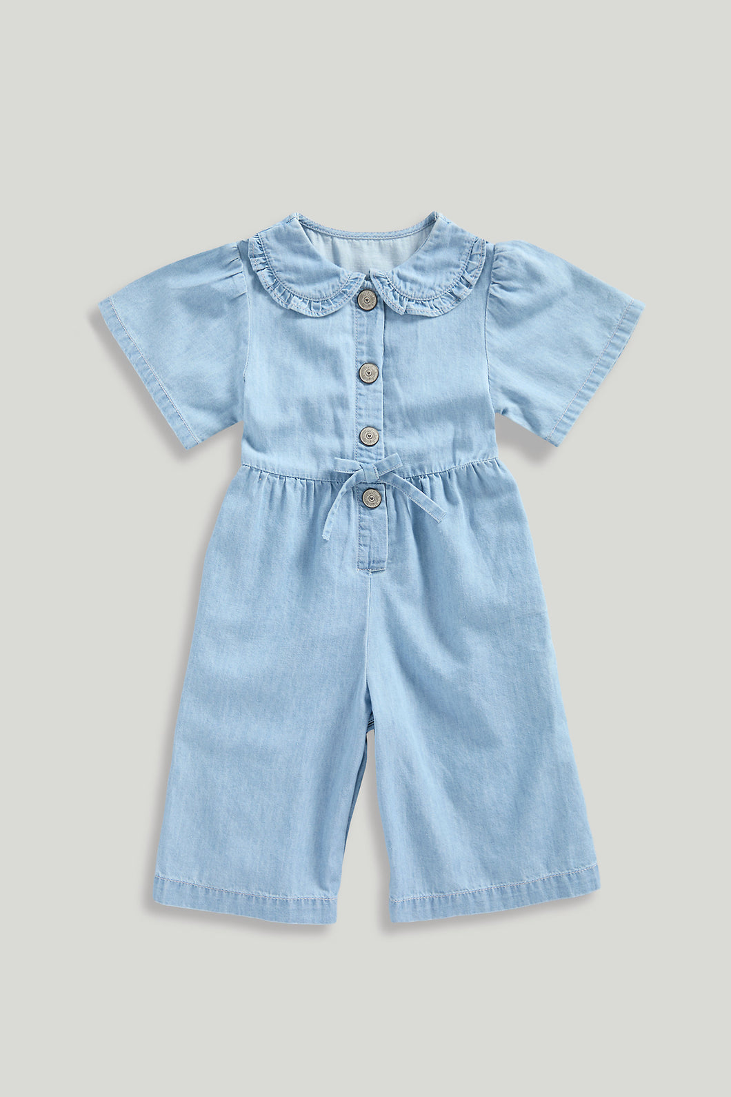 Mothercare Denim Wide-Leg Jumpsuit