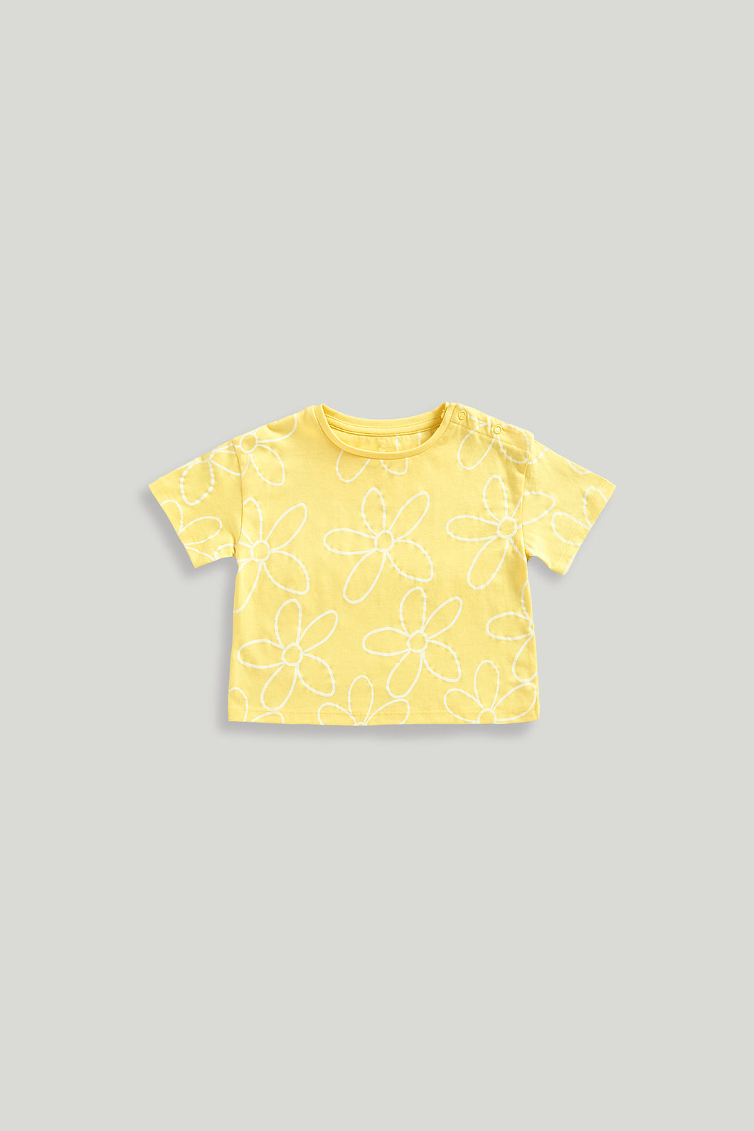 Mothercare Yellow Flower T-Shirt