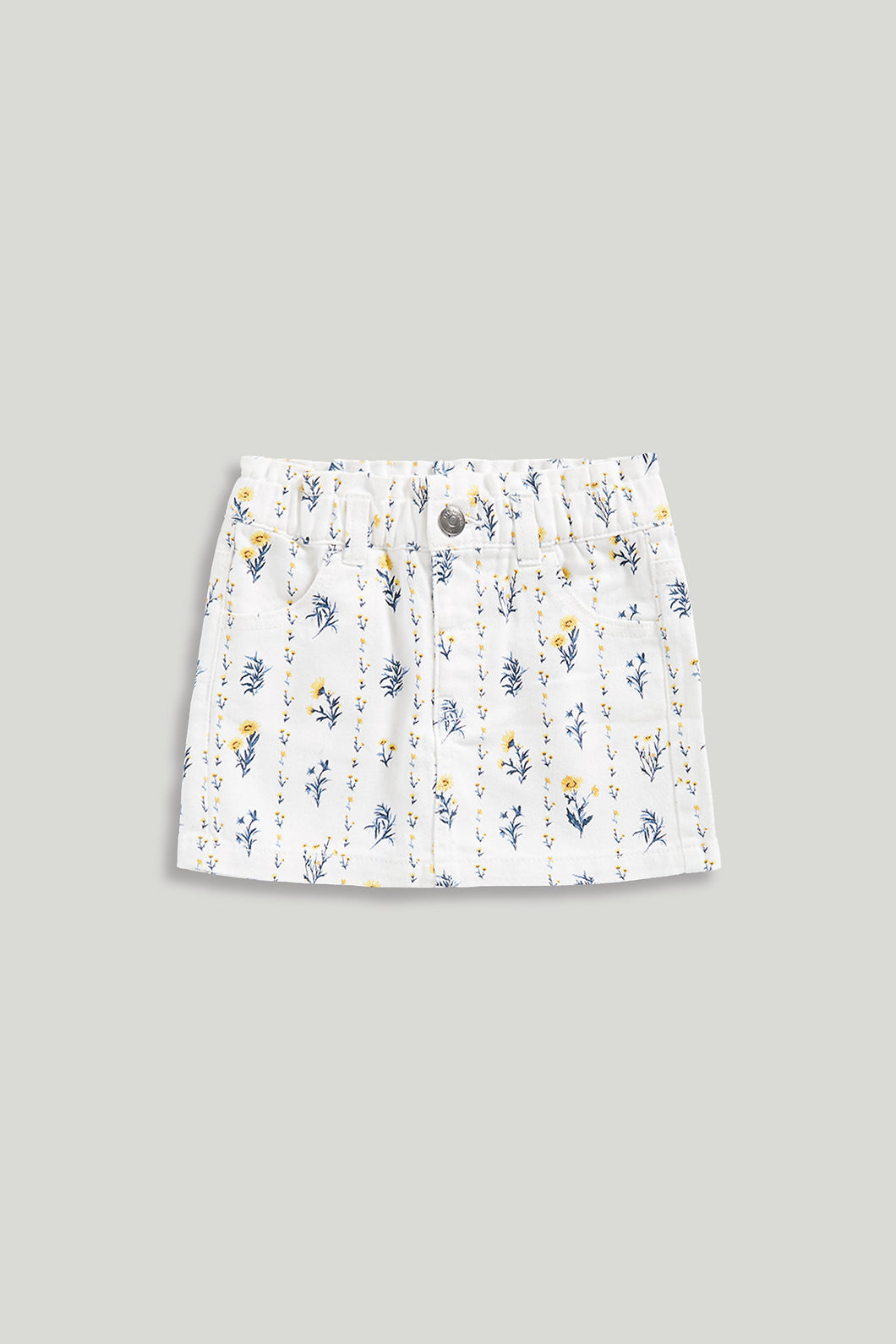 Mothercare Floral Denim Skirt