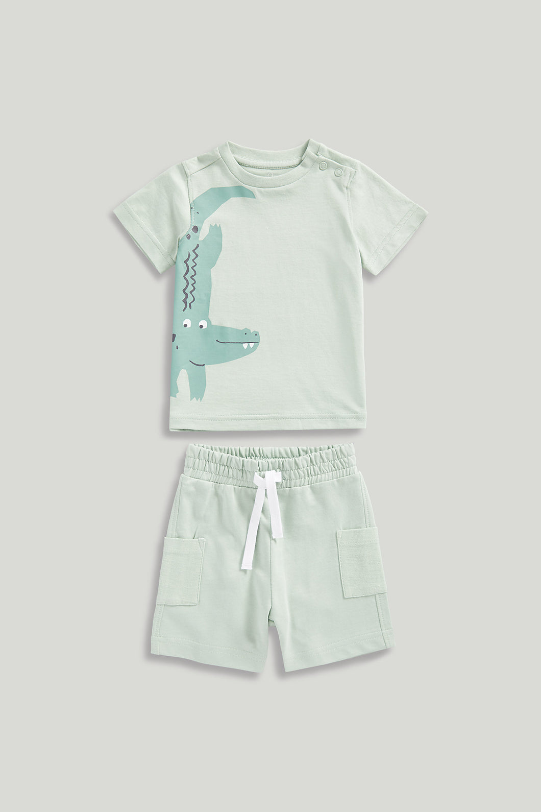 Mothercare Crocodile T-Shirt and Shorts Set