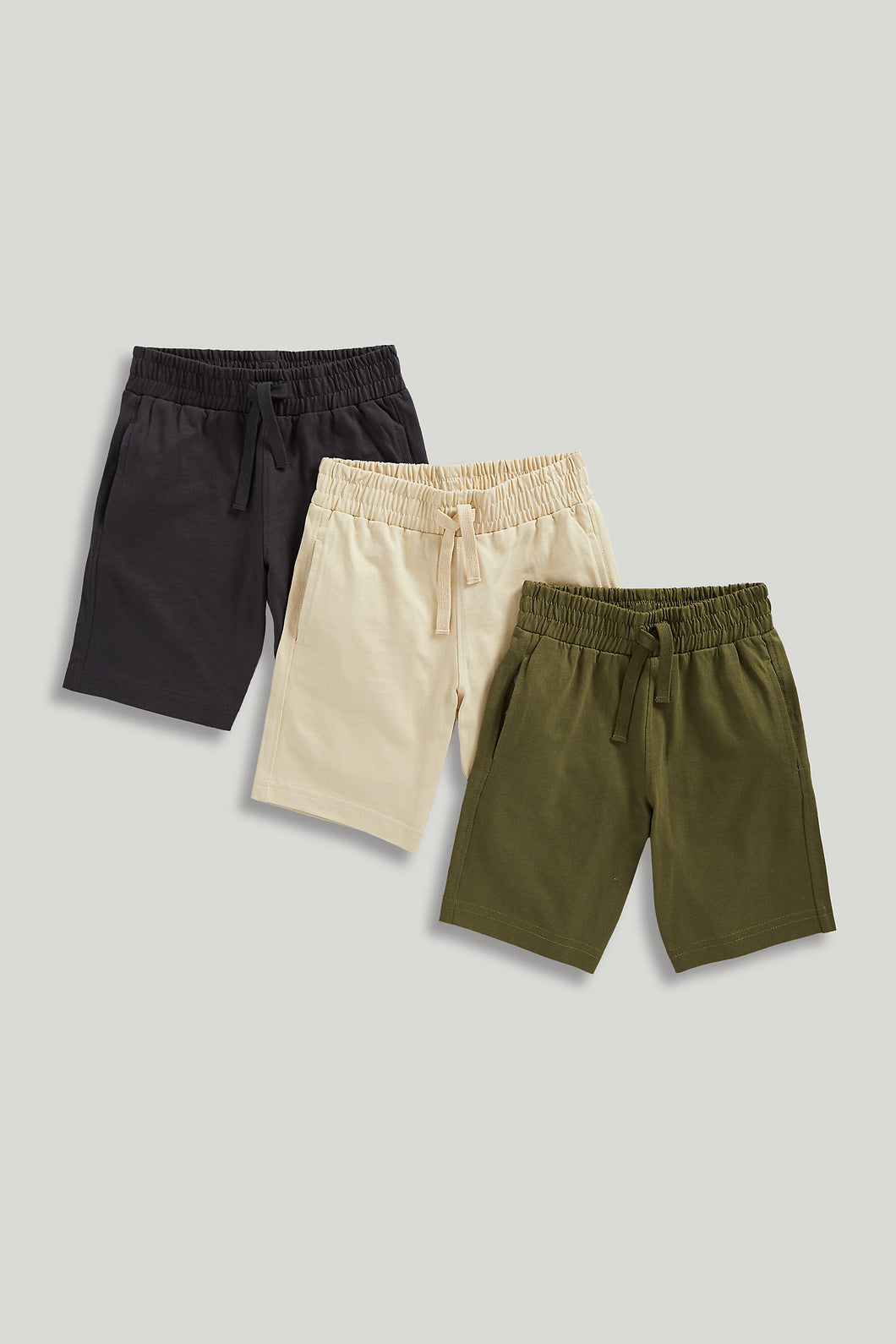 Mothercare Jersey Shorts - 3 Pack