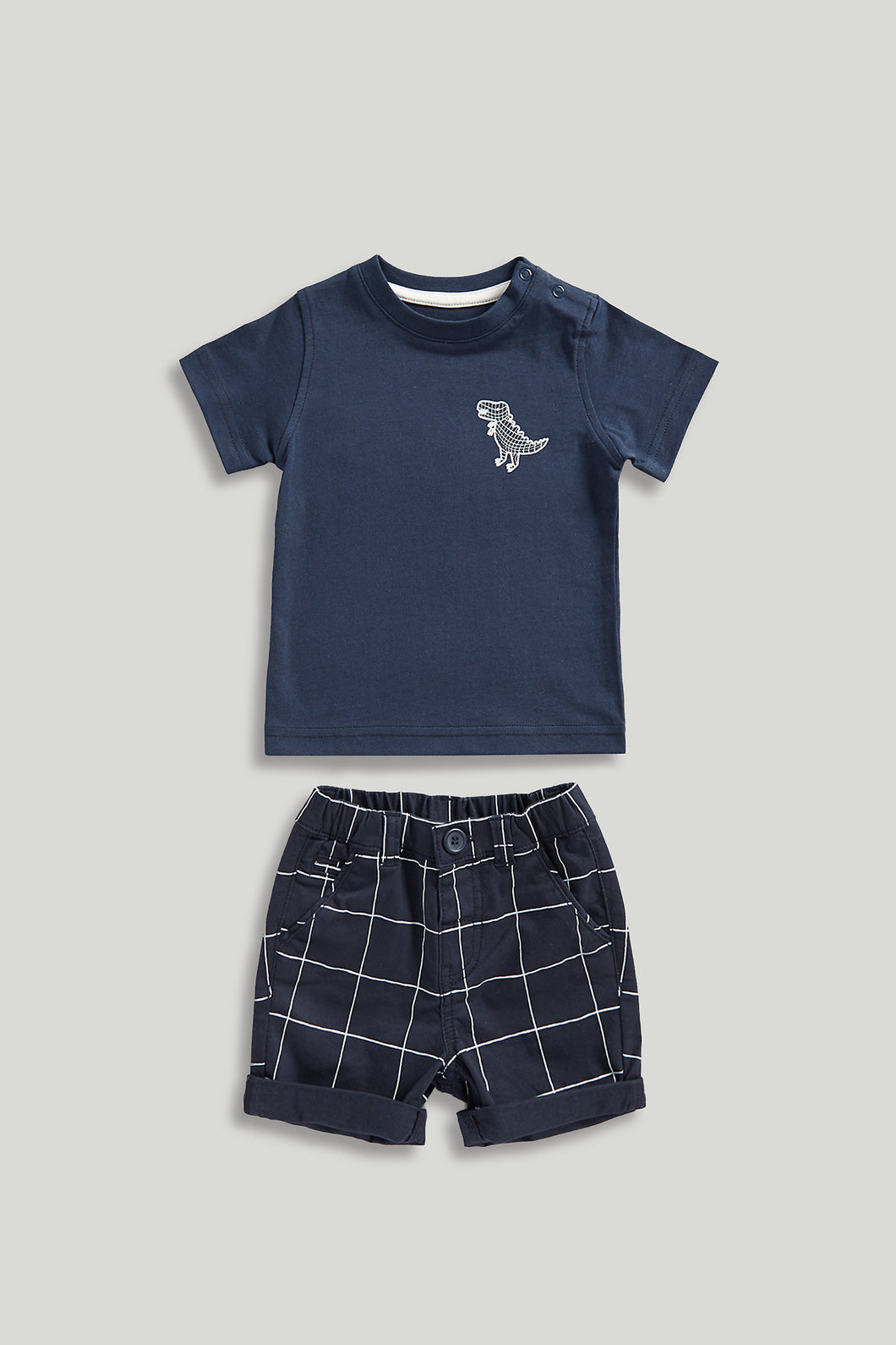 Mothercare Dinosaur T-Shirt and Shorts Set