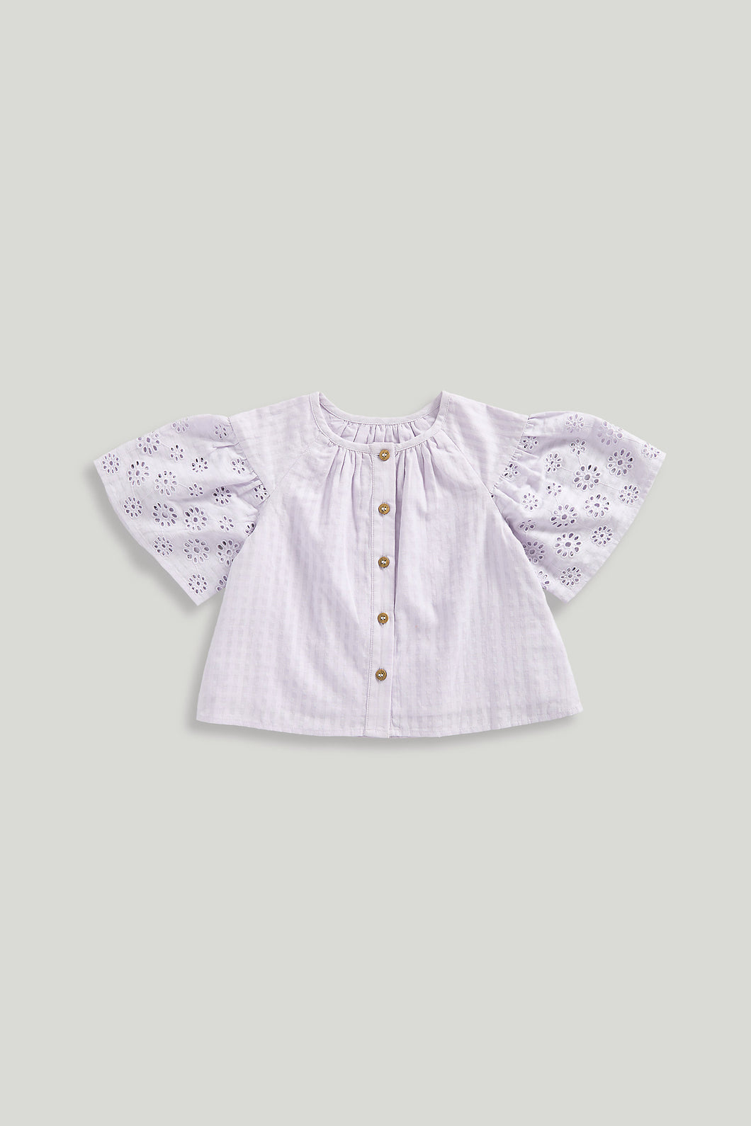 Mothercare Lilac Broderie Blouse