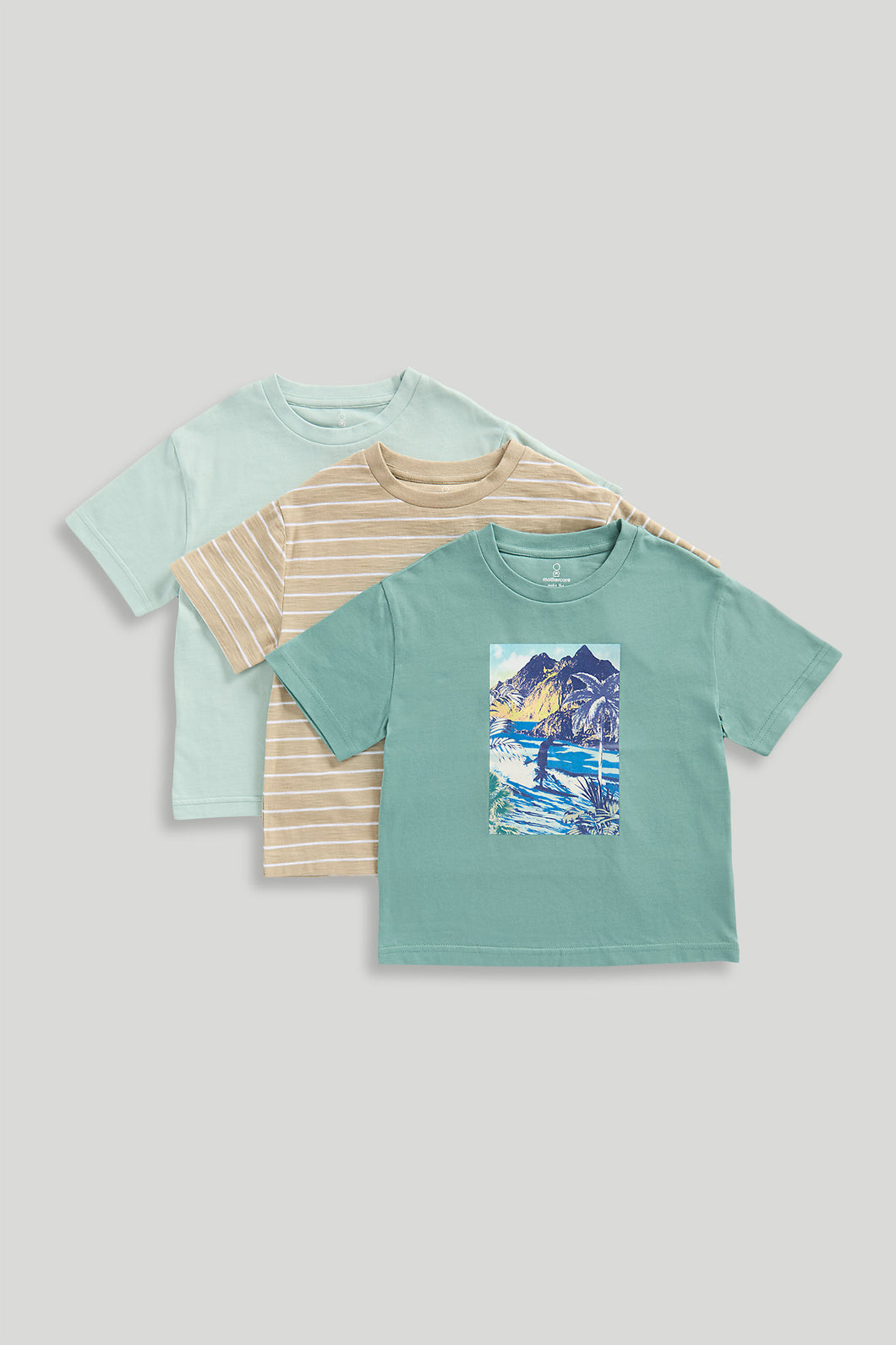 Mothercare 3 Pack Tropical T-Shirts