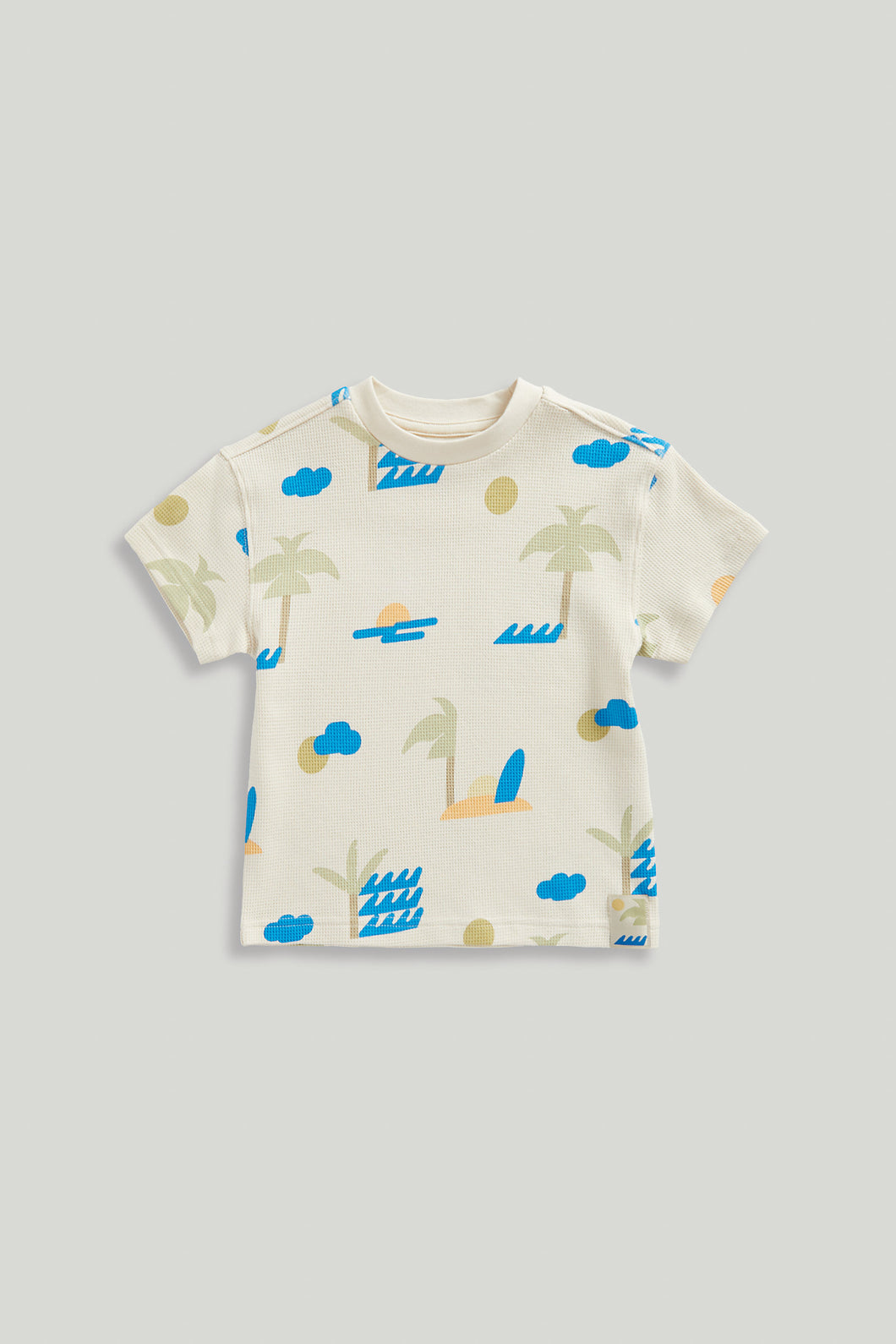 Mothercare Ocean Waffle T-Shirt