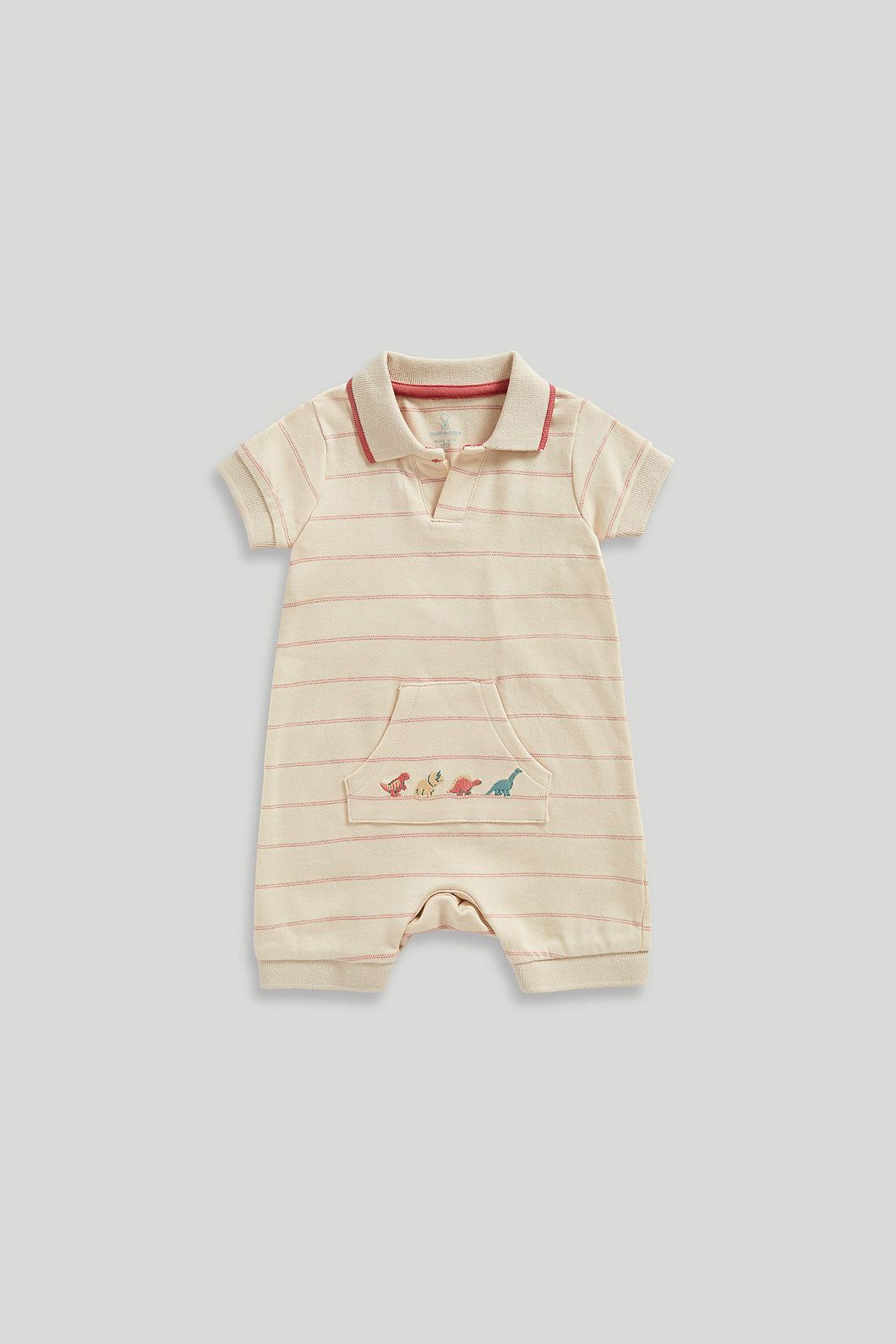 Mothercare Dinosaur Polo Rompers and Socks Set