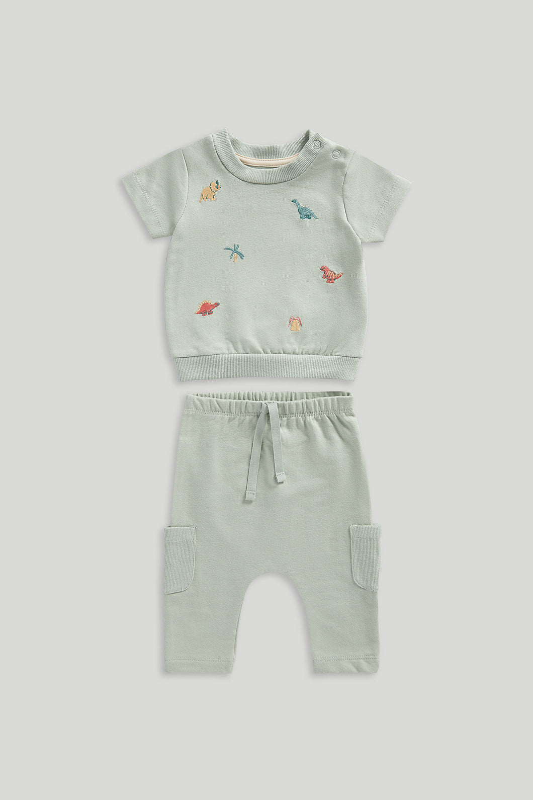 Mothercare Dinosaur T-Shirt and Joggers Set