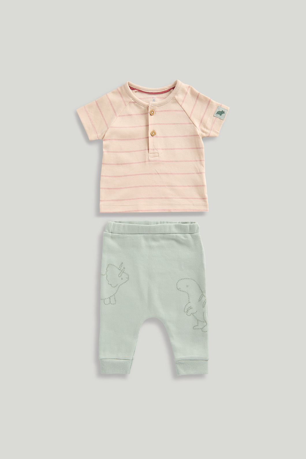 Mothercare Dinosaur T-Shirt and Joggers Set