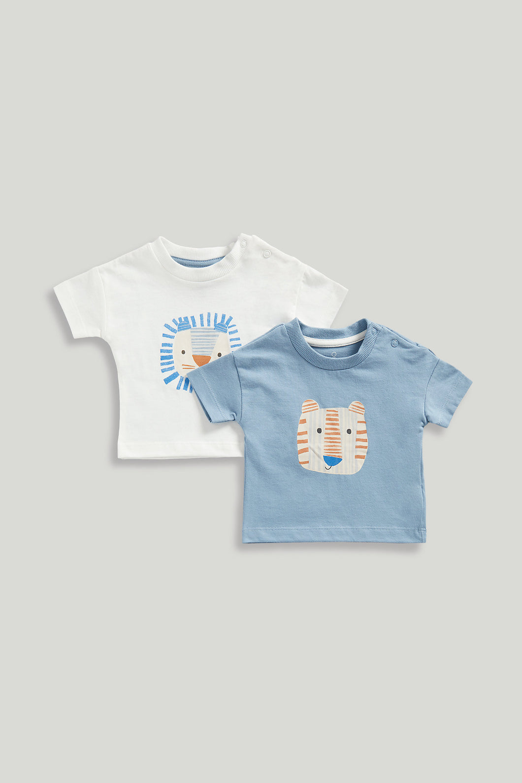 Mothercare 2 Pack Safari T-Shirts