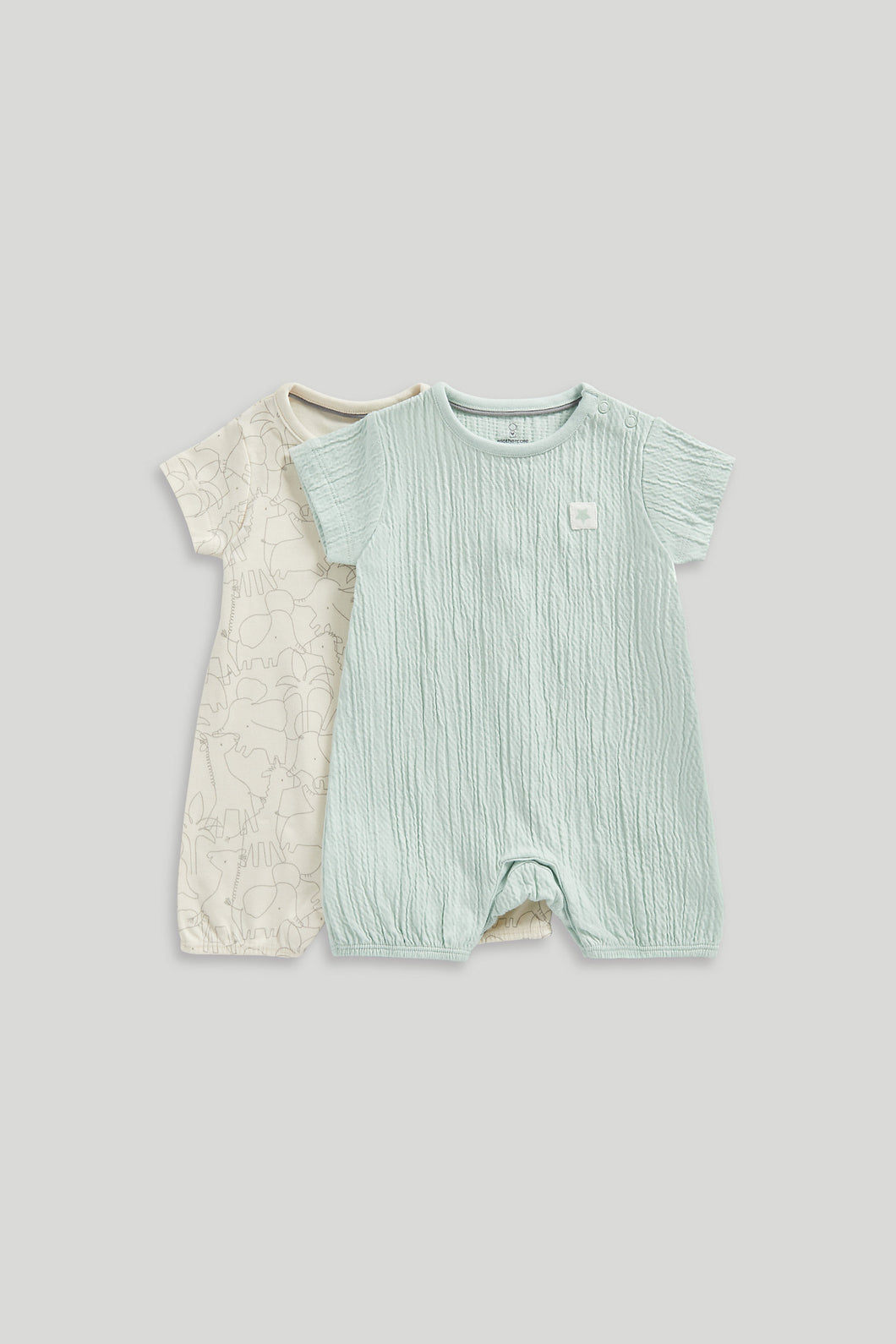 Mothercare 2 Pack My First Rompers