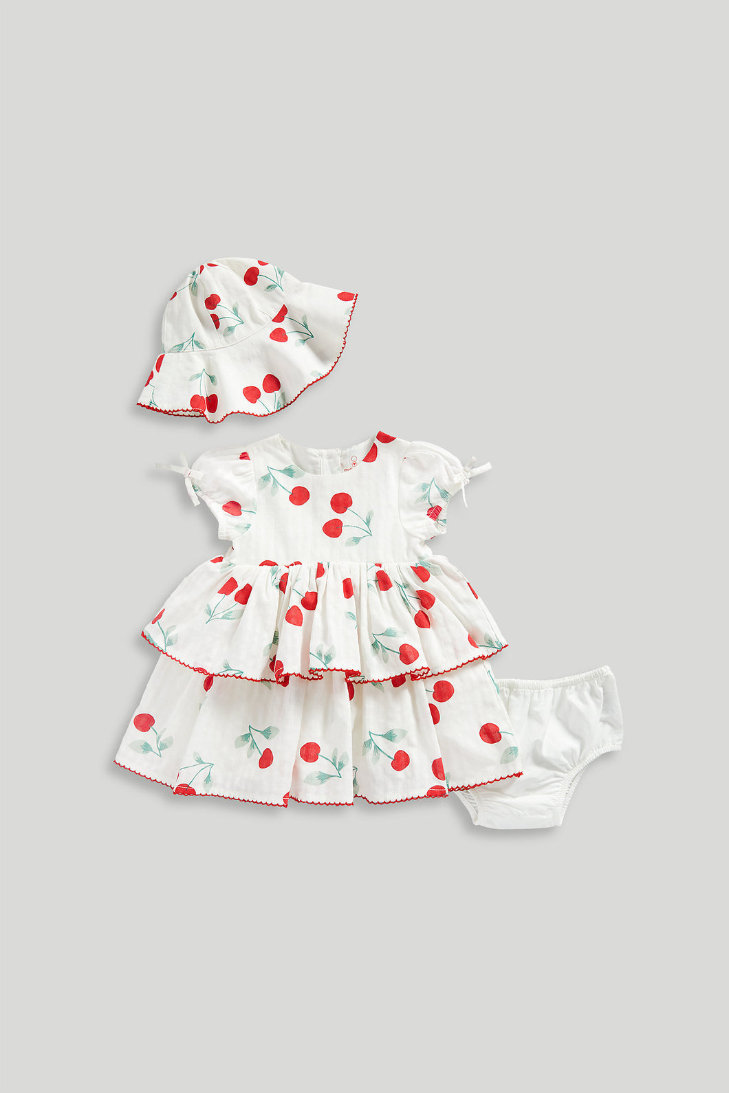 Mothercare Dress, Knickers and Hat Set