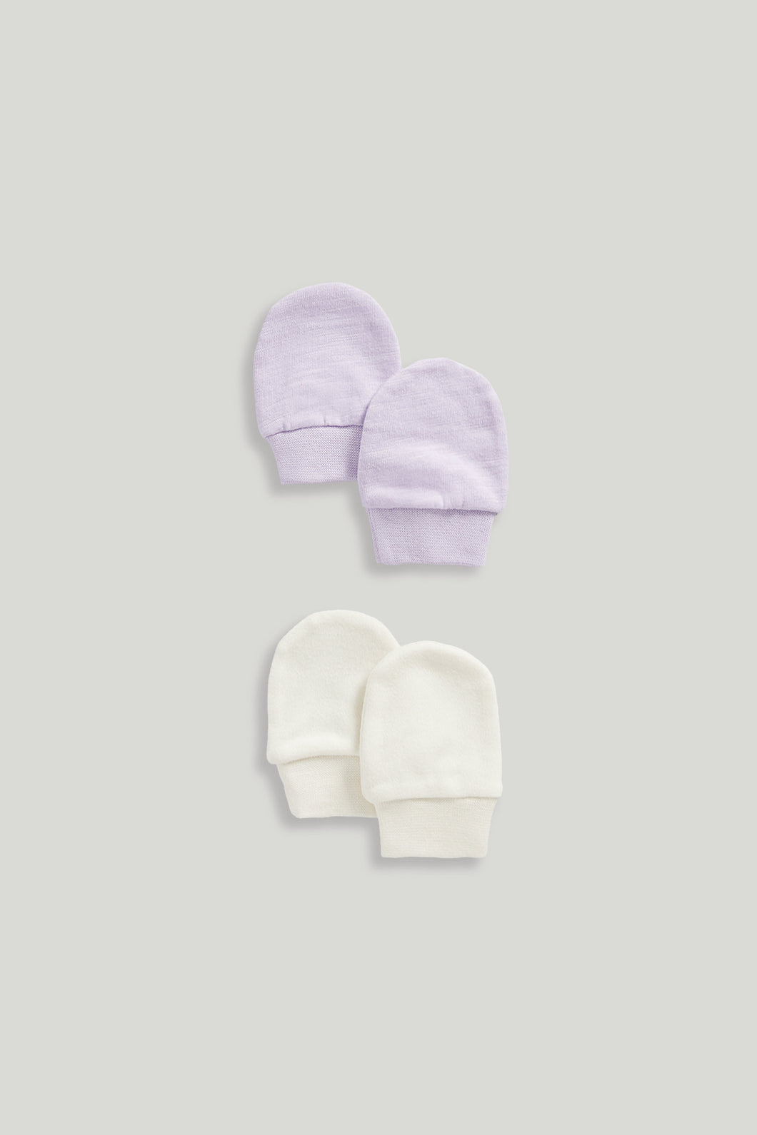 Mothercare 2 Pack Baby Mittens