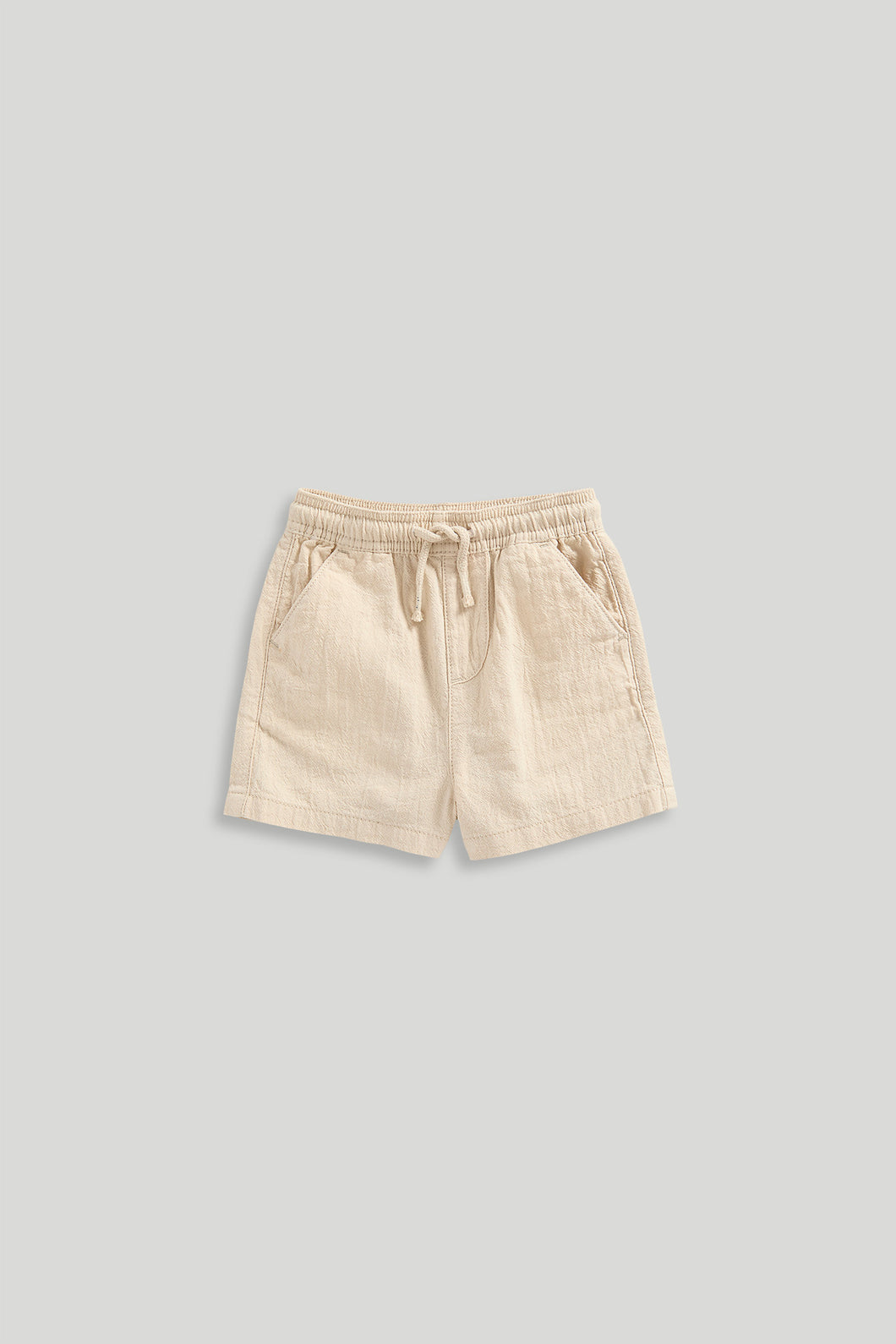 Mothercare Stone Cotton Shorts