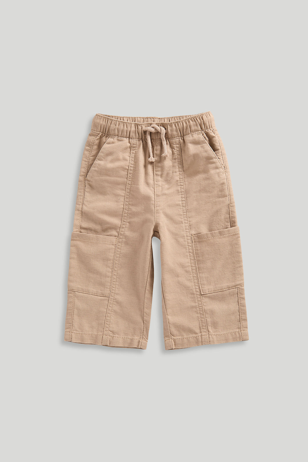 Mothercare Chocolate Linen Trousers