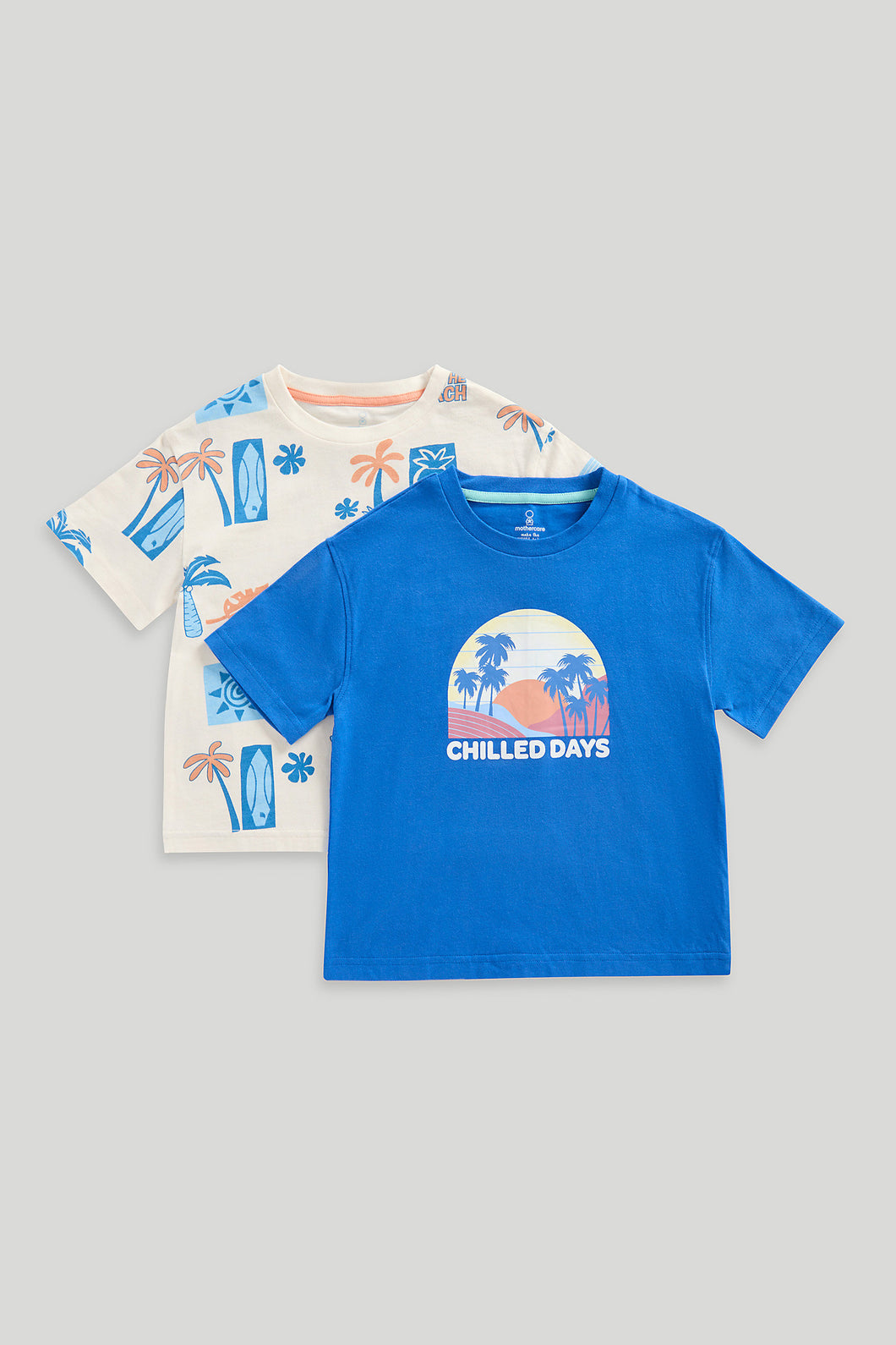 Mothercare 2 Pack Chilled T-Shirts